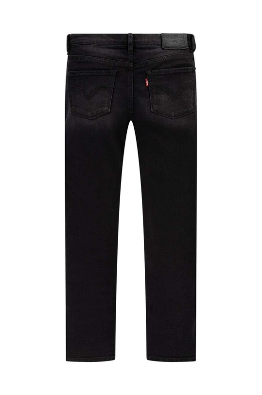 Дитячі джинси Levi's 710 SUPER SKINNY JEAN 4E2702 чорний AW24