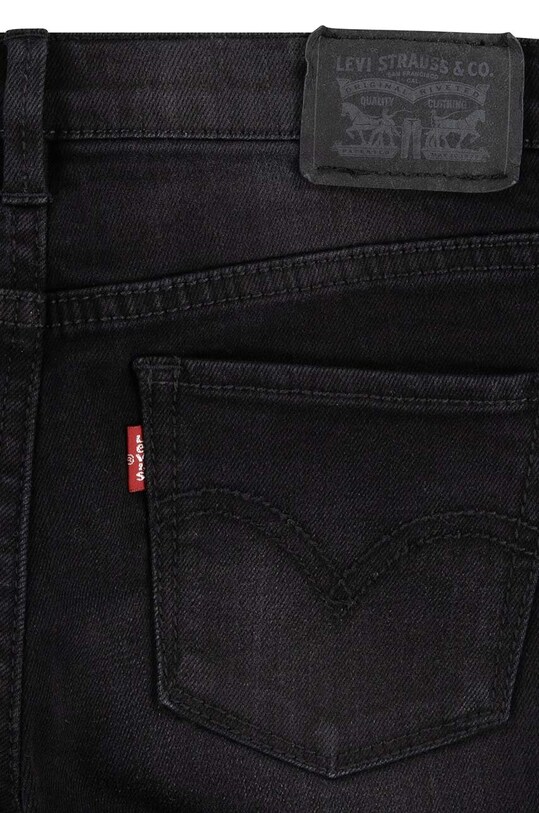 Дитячі джинси Levi's 710 SUPER SKINNY JEAN 4E2702 чорний