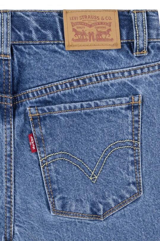 Dziewczynka Levi's jeansy dziecięce 94 BAGGY WIDE LEG RELEASE 4EL582 niebieski