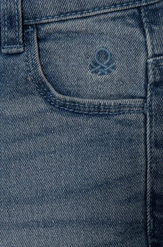 Dziewczynka United Colors of Benetton jeansy dziecięce 45ONGE01W.P.Reproposed niebieski