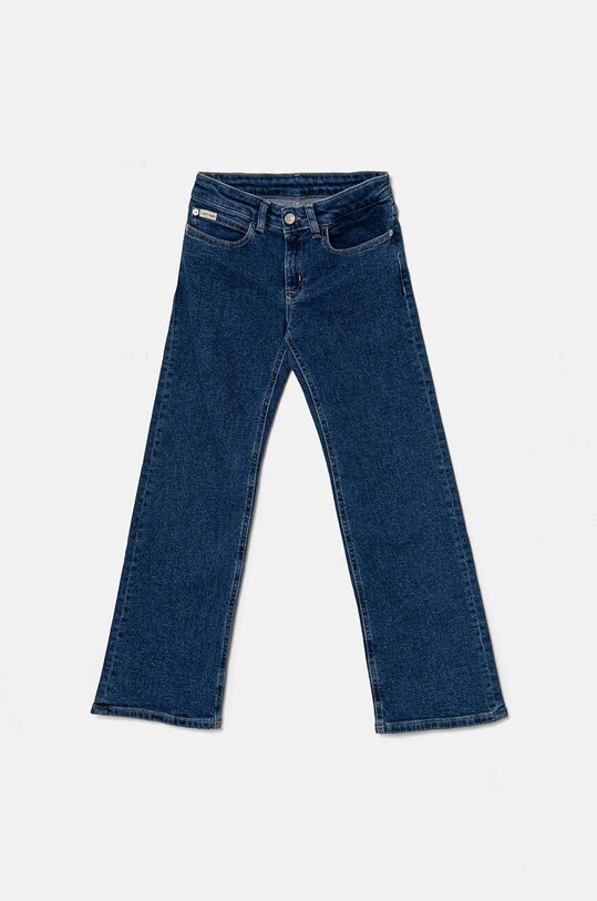 Дитячі джинси Calvin Klein Jeans BOOTCUT AUTH CITY IG0IG02603.9BYH. блакитний AW24