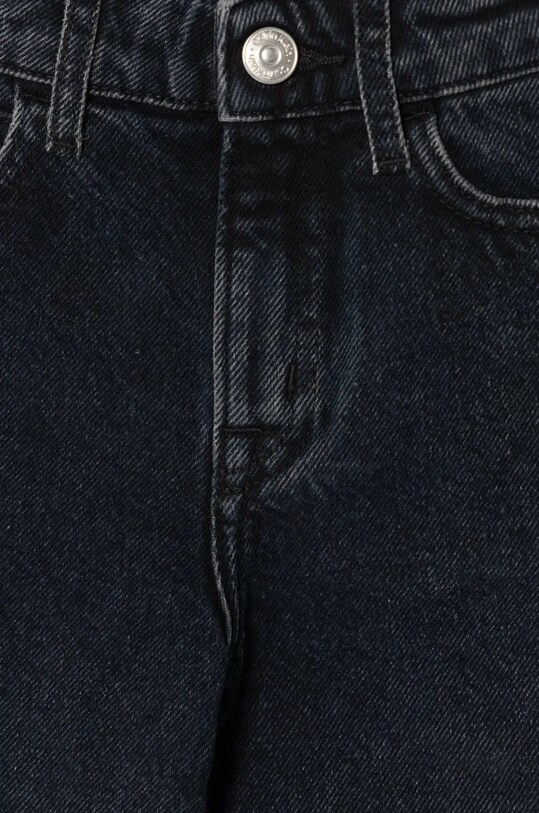 Дитячі джинси Calvin Klein Jeans HR WIDE чорний IG0IG02607.9BYH.