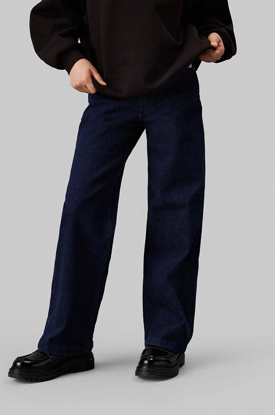 Дитячі джинси Calvin Klein Jeans HR WIDE IG0IG02608.9BYH. блакитний