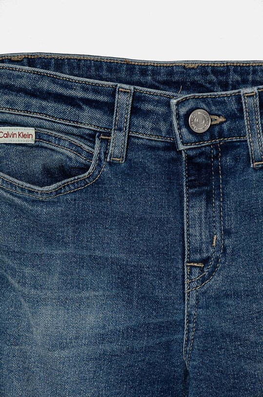 Дитячі джинси Calvin Klein Jeans HR WIDE блакитний IG0IG02608.9BYH.