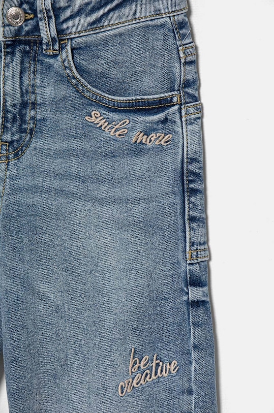 Fete United Colors of Benetton jeans copii 45ONCE03C.G.Seasonal albastru