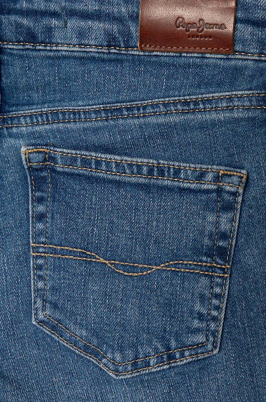 Dziewczynka Pepe Jeans jeansy dziecięce SKINNY JEANS HW PG201675HW1 niebieski