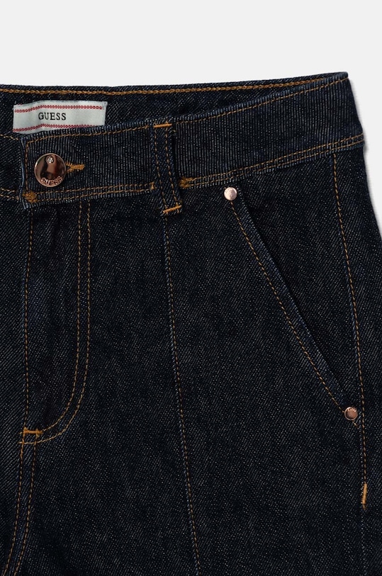 Dziewczynka Guess jeansy dziecięce J4BA06.D5FM0.9BYH niebieski
