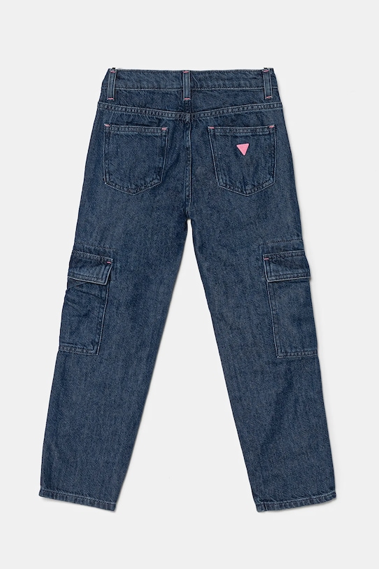 Guess jeansy dziecięce J4BA04.D5BV0.9BYH granatowy AW24