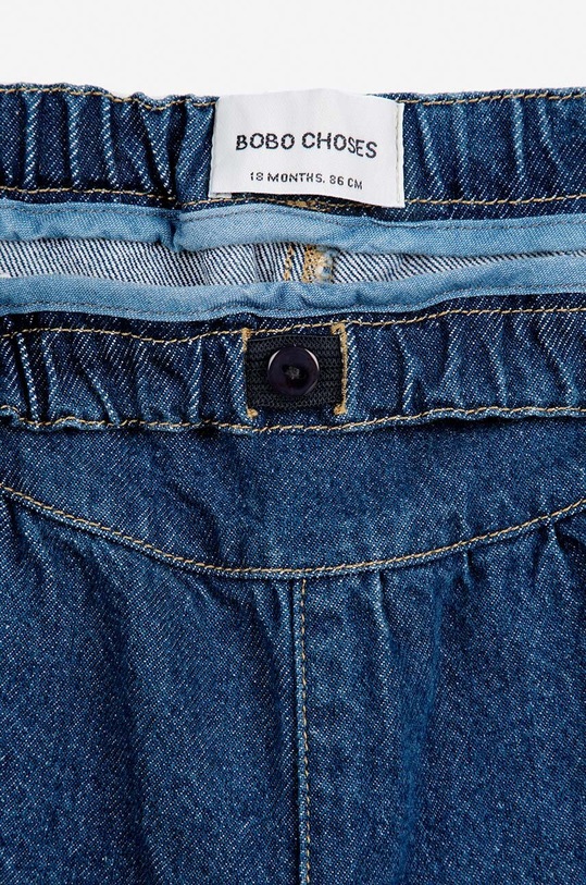 Bobo Choses jeans bebelusi Beneath The Moon 224AB070 bleumarin