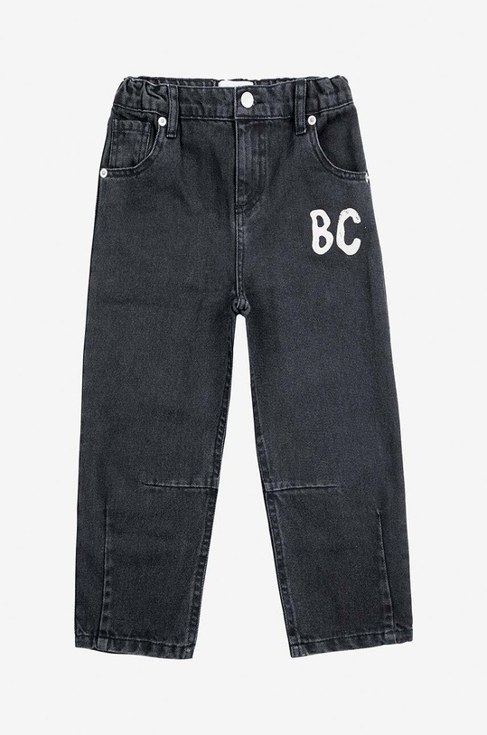 Bobo Choses jeans copii 224AC107 negru AW24