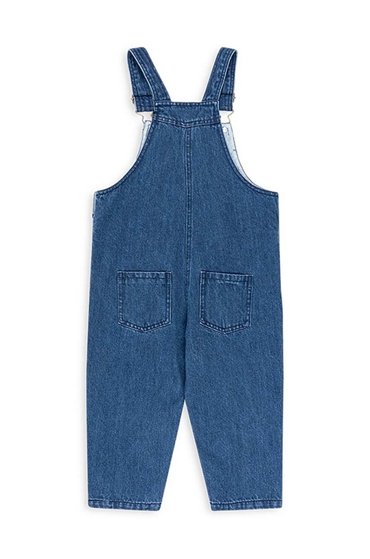 Konges Sløjd ogrodniczki bawełniane dziecięce MAGOT OVERALLS GOTS KS101590 niebieski AW24