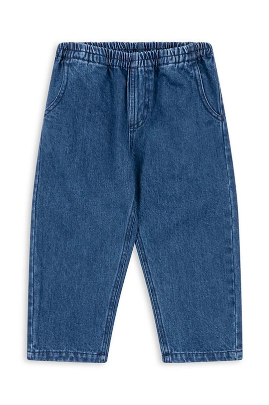 Konges Sløjd jeans copii MAGOT PANTS GOTS Planet friendly albastru KS101592