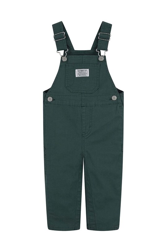 Levi's salopete pentru copii CARPENTER OVERALL salopetă verde 6EL399