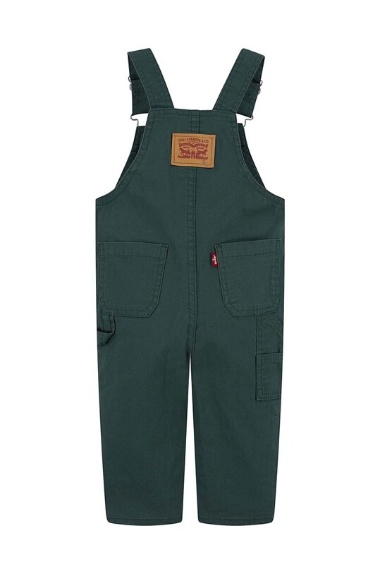 Levi's salopete pentru copii CARPENTER OVERALL 6EL399 verde AW24