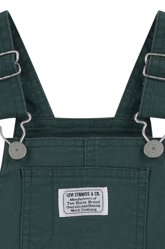 Băieți Levi's salopete pentru copii CARPENTER OVERALL 6EL399 verde