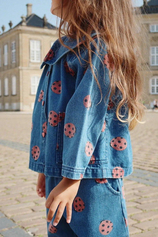 Džíny Konges Sløjd MAGOT LADYBUG FRILL PANTS GOTS KS102216