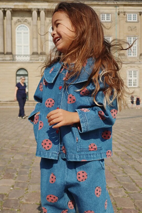 Джинсы Konges Sløjd MAGOT LADYBUG FRILL PANTS GOTS KS102216