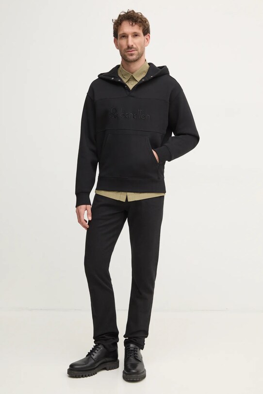 Τζιν παντελόνι Calvin Klein K10K111239 μαύρο AW24