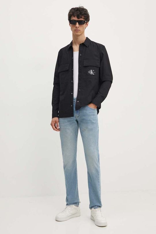 Rifle Calvin Klein Jeans J30J325738 modrá AW24