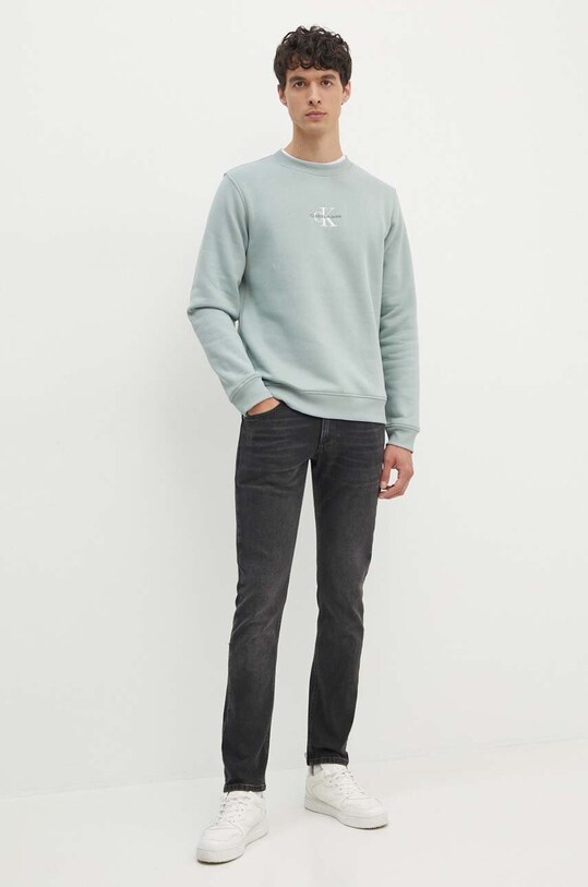 Джинси Calvin Klein Jeans J30J326306 чорний AW24