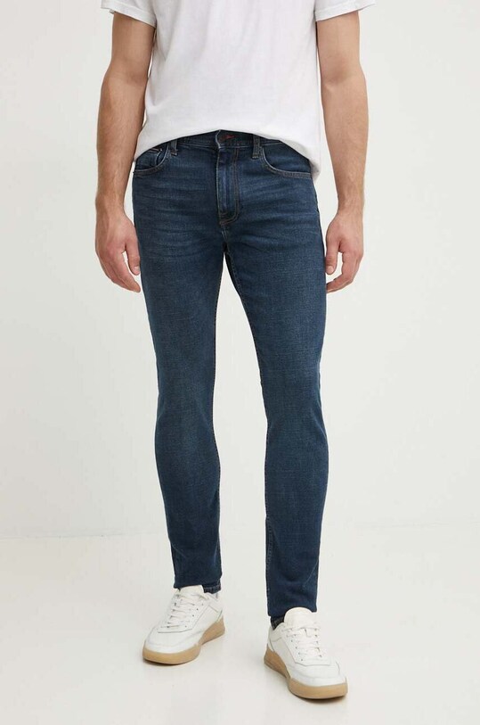 Rifle Tommy Hilfiger tmavomodrá MW0MW35722
