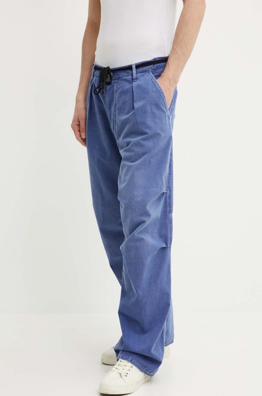 G-Star spodnie bawełniane niebieski D24487.D295