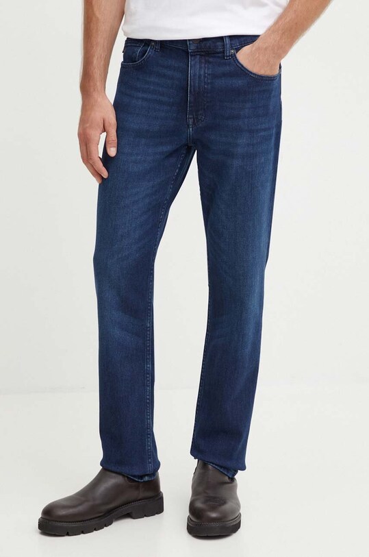 BOSS Orange jeansy Troy granatowy 50524020
