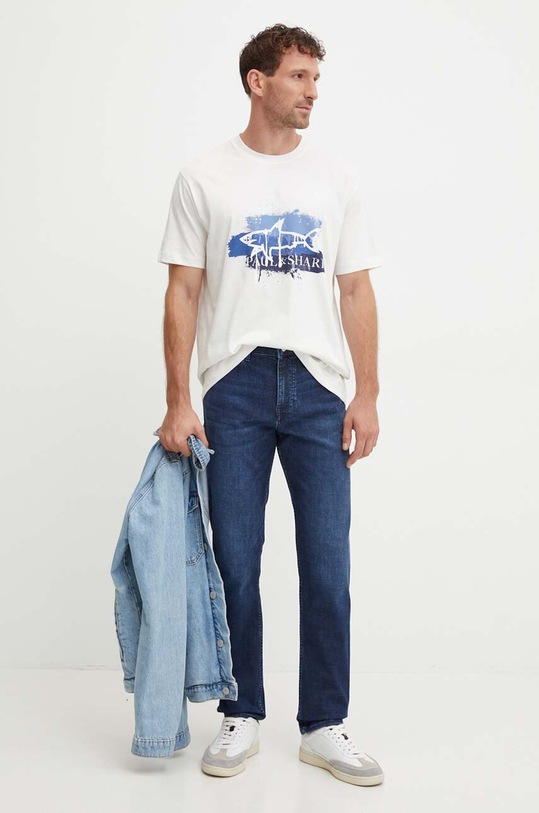 BOSS jeansi 50520574 albastru AW24