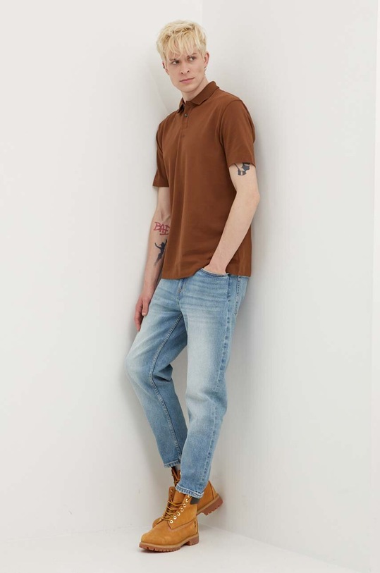 Τζιν παντελόνι HUGO 50517505 μπλε AW24