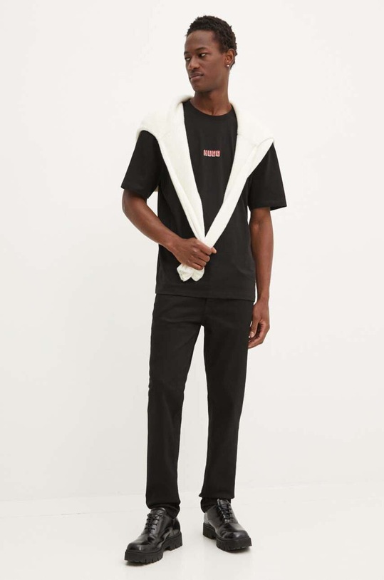 Džíny HUGO 50517545 černá AW24