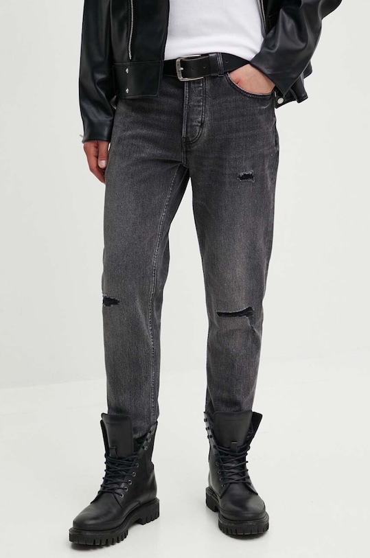 Džíny HUGO šedá 50517552