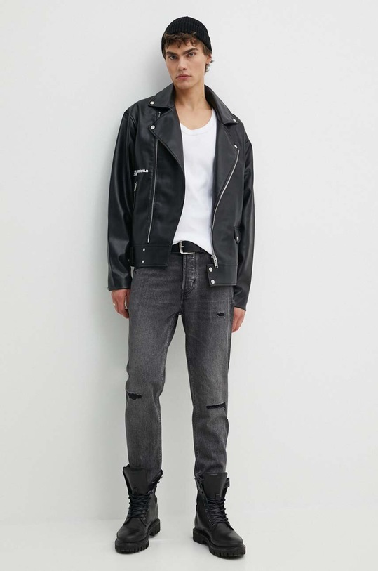 Džíny HUGO 50517552 šedá AW24