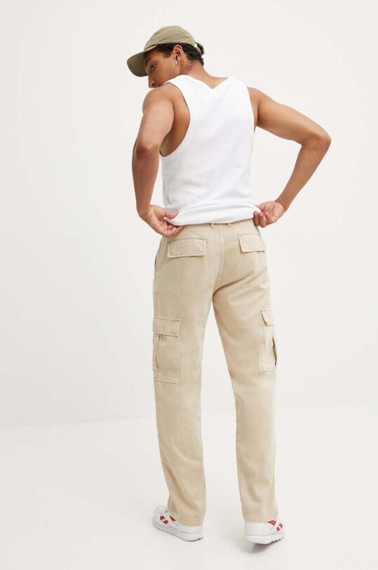 Oblečenie Rifle Guess Jeans M4YB40.WGCV1 béžová