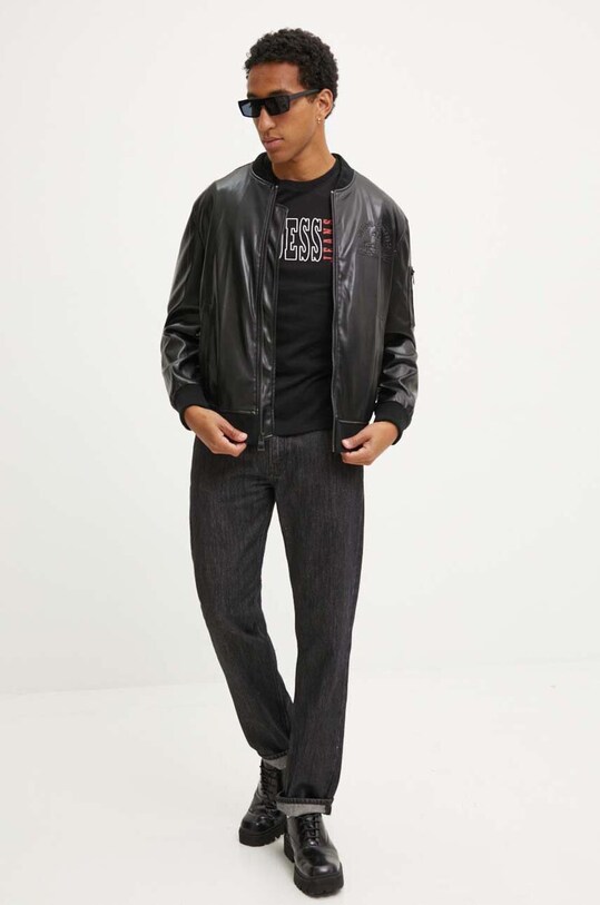 Guess Jeans jeansi M4YA1B.D5EK1 negru AW25