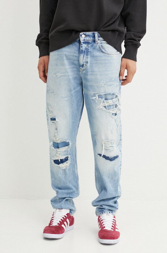 Tommy Jeans jeansy niebieski DM0DM20198