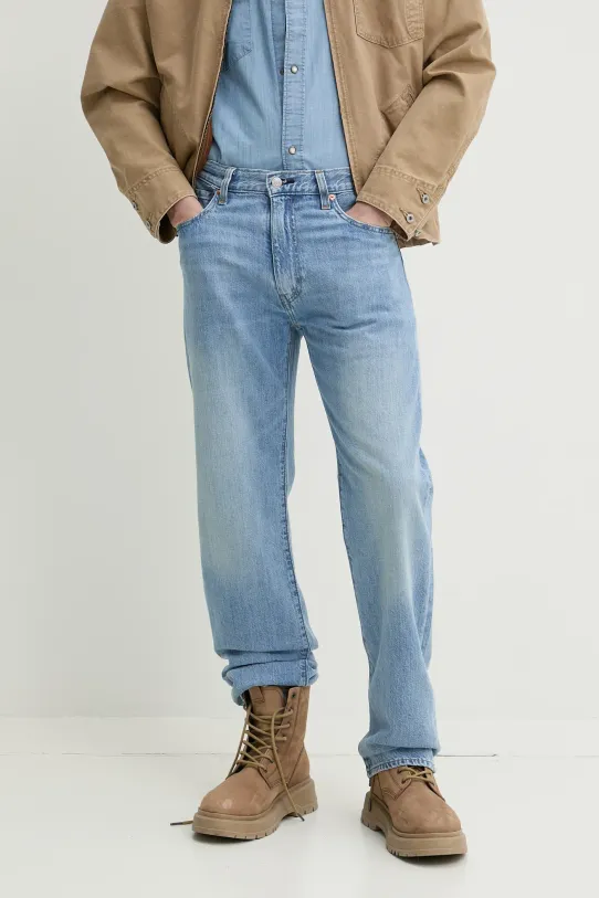 Levi's jeansy 555 RELAXED STRAIGHT niebieski 000LO