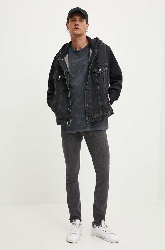 Дънки Karl Lagerfeld Jeans 245D1101 сив AW24