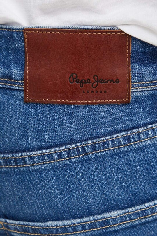Pepe Jeans jeansi SKINNY JEANS albastru PM207387HW2