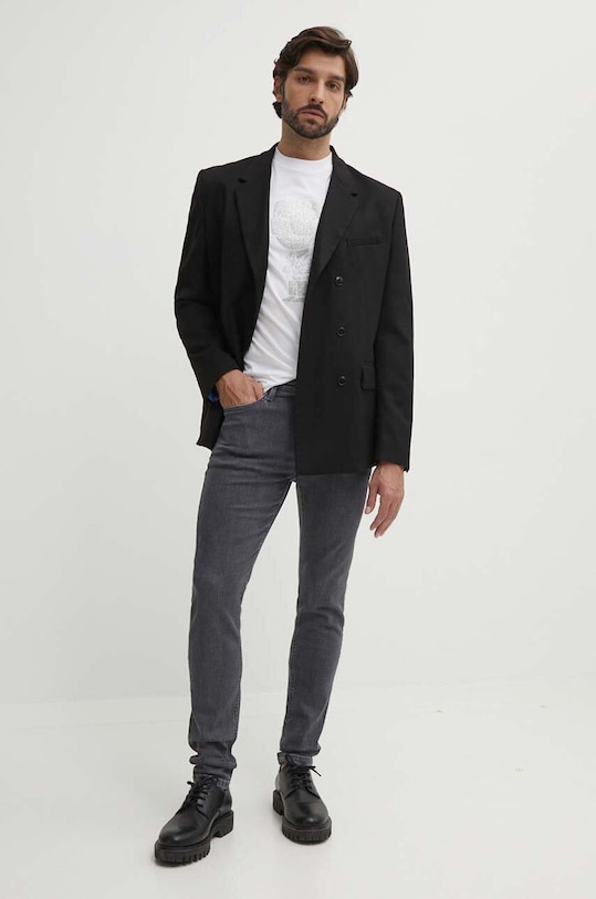 Traperice Pepe Jeans SKINNY JEANS PM207387UI0 siva AW24