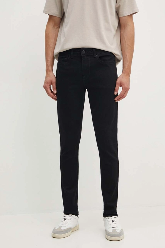 Pepe Jeans jeansy SKINNY JEANS czarny PM207387XG9