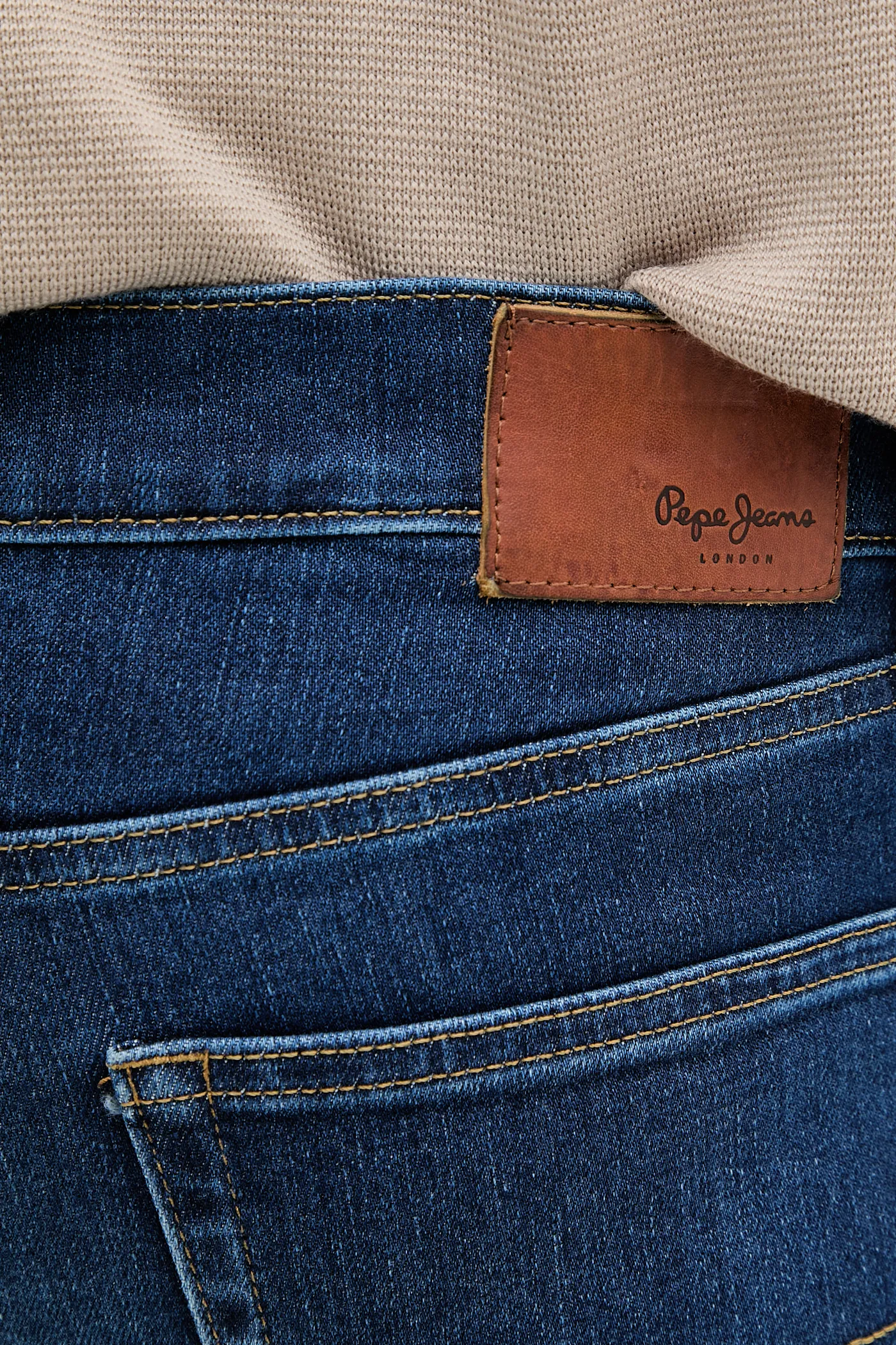 Džíny Pepe Jeans SLIM JEANS námořnická modř PM207388DP6