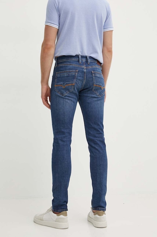 Odzież Pepe Jeans jeansy TAPERED JEANS PM207391DU6 niebieski