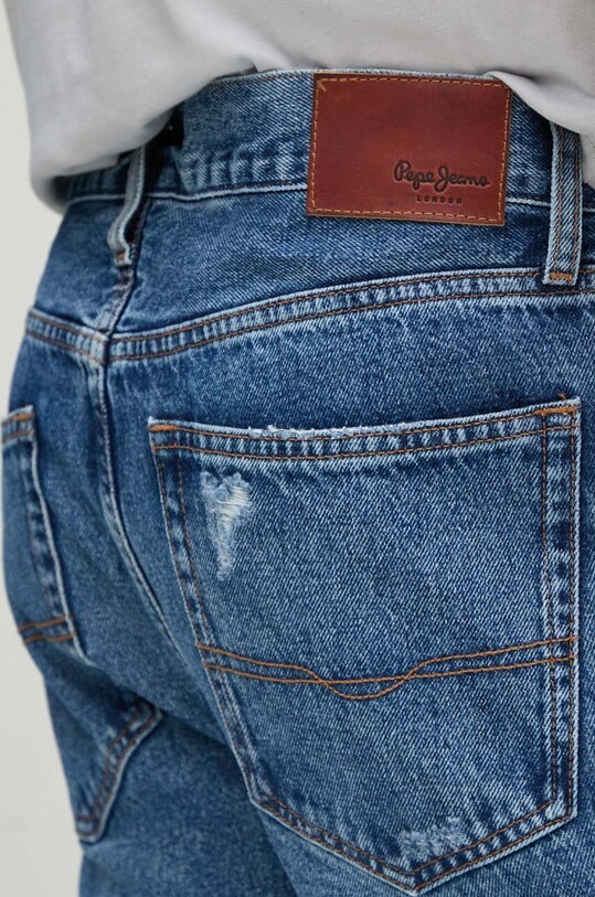 Rifle Pepe Jeans STRAIGHT JEANS tmavomodrá PM207394HW4