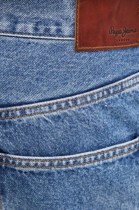 Pepe Jeans jeansy BARREL JEANS niebieski PM207705MP6