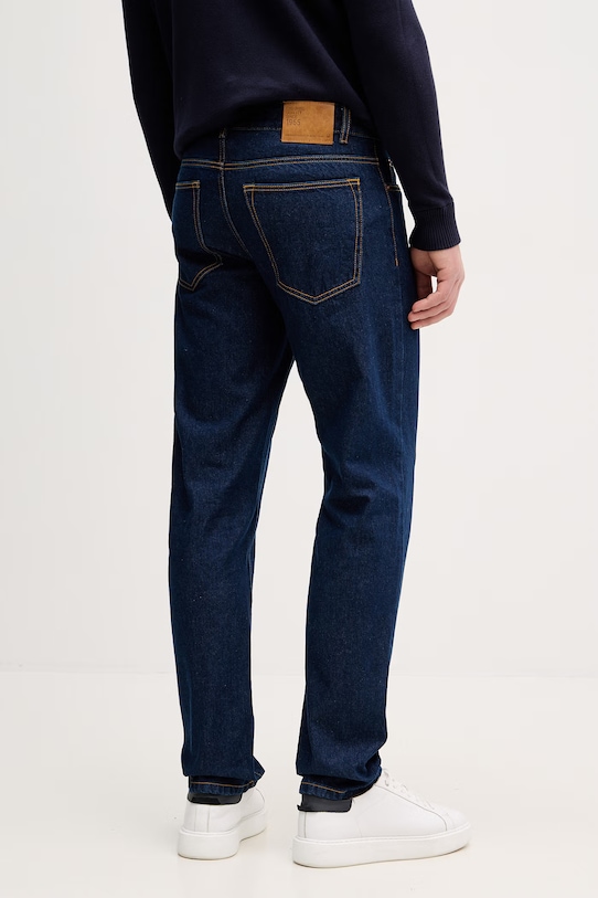 Odzież United Colors of Benetton jeansy straight męskie 4IPC57B88 granatowy