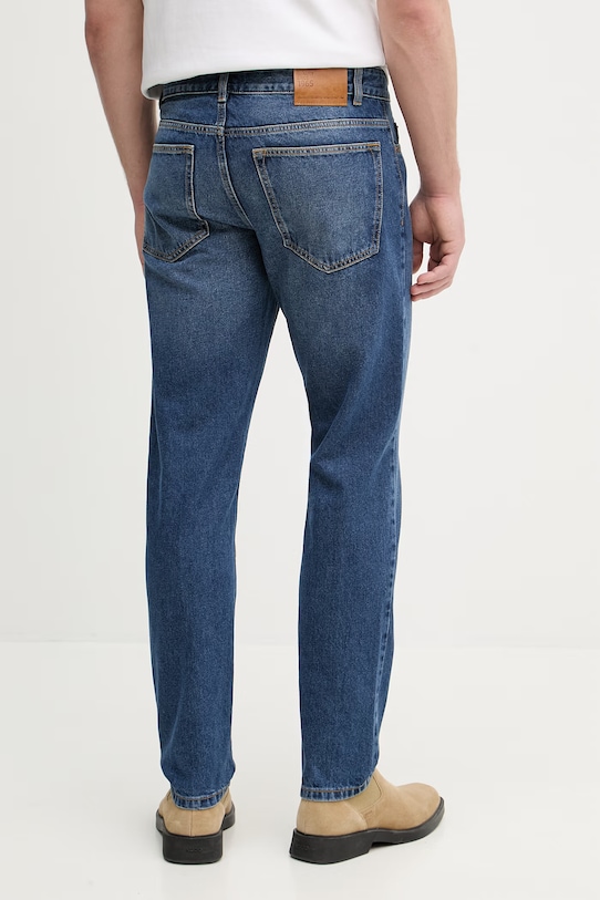 Odzież United Colors of Benetton jeansy straight męskie 4IPC57B88 granatowy
