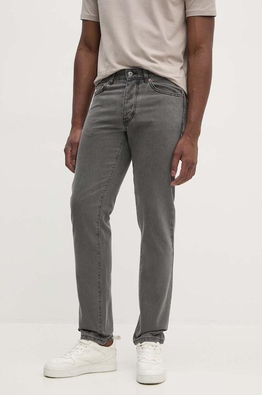 Τζιν παντελόνι United Colors of Benetton γκρί 4IPC57B88