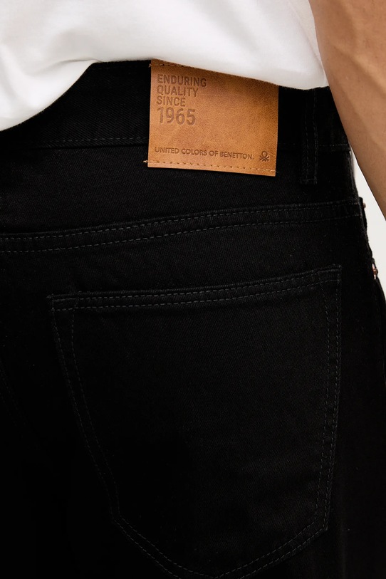 United Colors of Benetton jeans negru 4IPC57B88