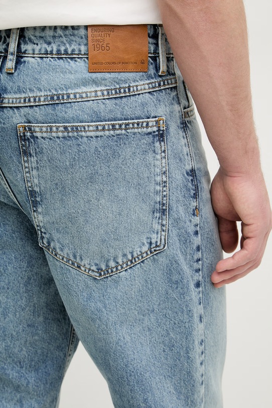 United Colors of Benetton дънки straight мъжки син 4VKEUE01D