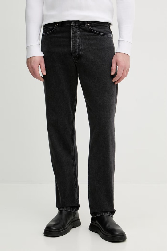 United Colors of Benetton дънки straight мъжки черен 4VKEUE01D